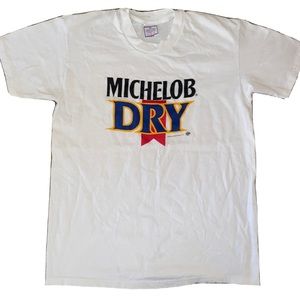 Vintage 1988 Michelob Dry T Shirt Mens Large